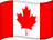 Canada flag - Canadian temp number for SMS verification